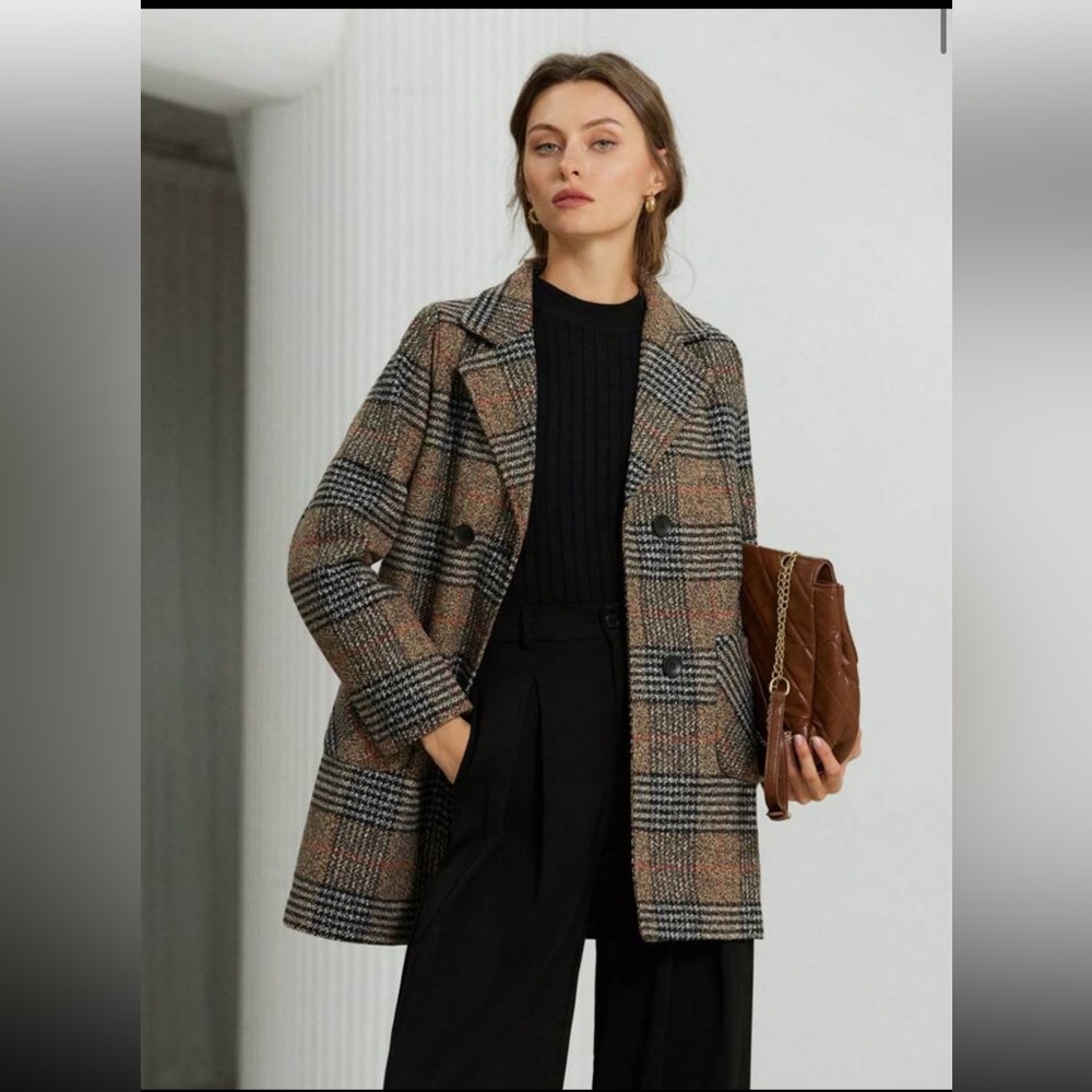 Plaid Women's Blazer